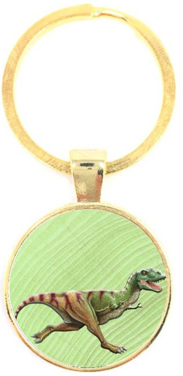 Sleutelhanger Glas - Dinosaurus