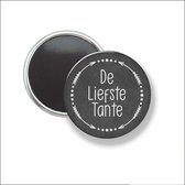 Button Met Magneet 58 MM - De Liefste Tante - NIET VOOR KLEDING