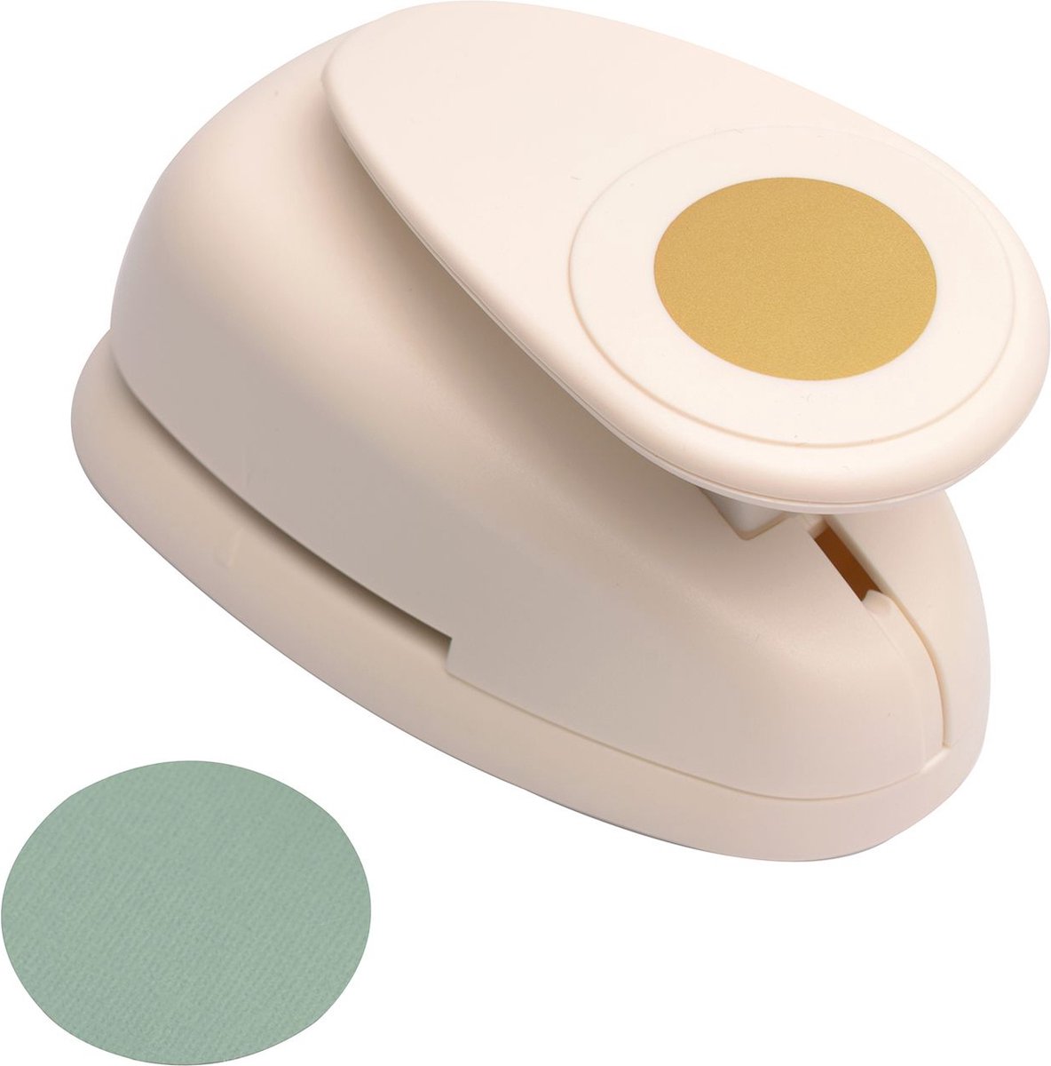 Vaessen Creative pons - figuurpons - cirkel - ø 4,3 cm
