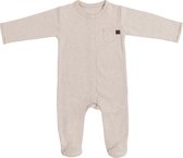 Baby's Only Playsuit avec pieds Melange - Warm Linen - 56 - 100% coton écologique - GOTS
