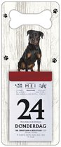 Scheurkalender 2024 Hond: Rottweiler