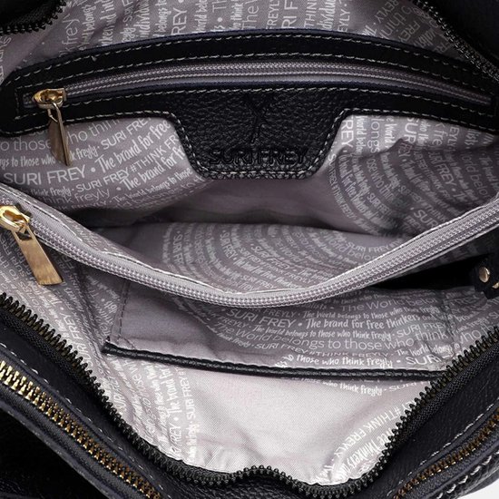 SURI FREY Sac à épaule bandoulière Sac à épaule Orry Hobo Bag Blue Bleu marine