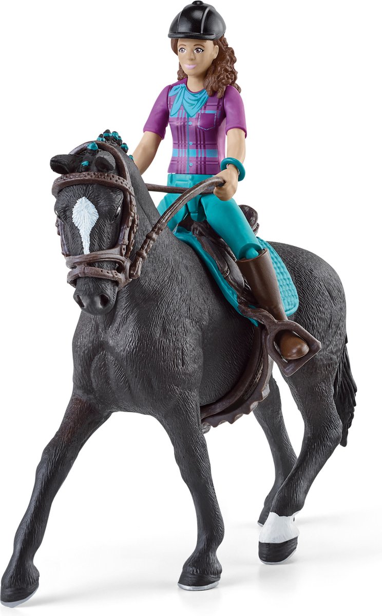 schleich HORSE CLUB - Speelfigurenset - Lisa & Storm - Kinderspeelgoed voor Jongens en Meisjes - 5 tot 12 jaar - 42541 — afbeelding 2