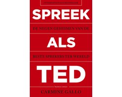 Omslag van Spreek als TED