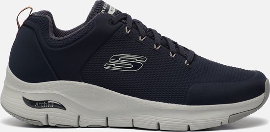 Skechers Arch Fit-Titan Heren Sneakers - Donkerblauw - Maat 44