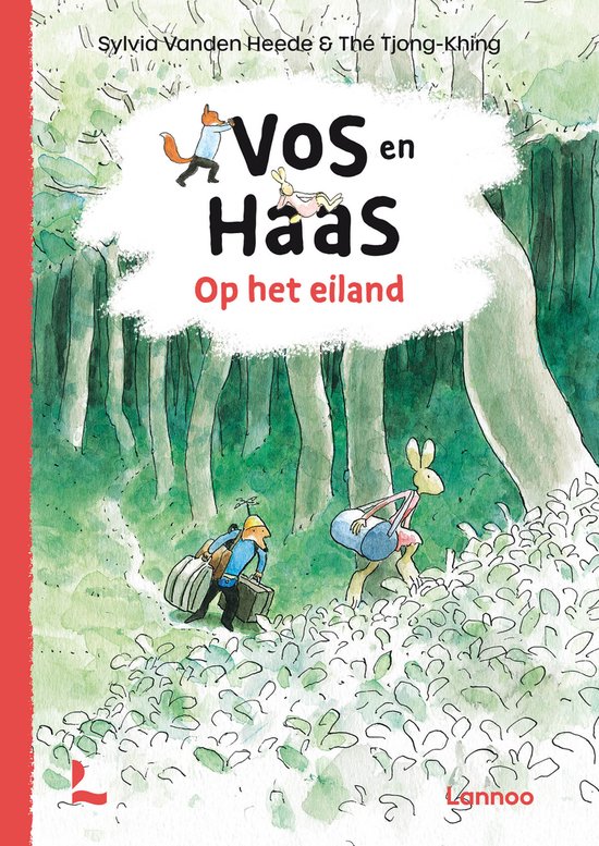 Vos en Haas - Vos en Haas op het eiland - cover
