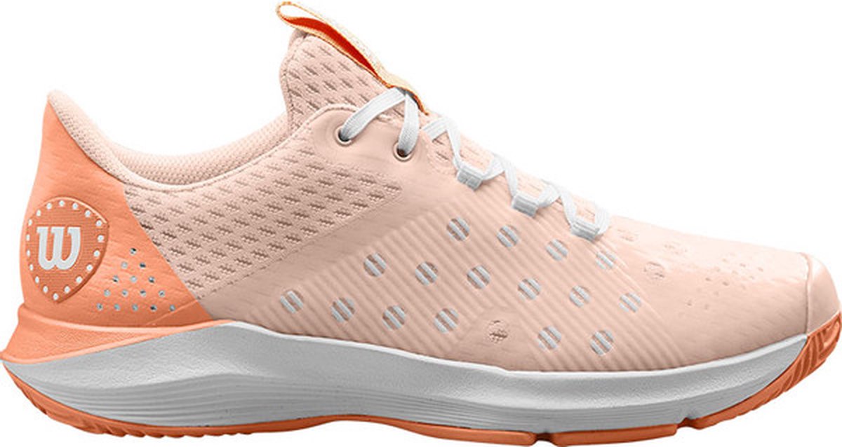 Wilson Hurakn Dames - Sportschoenen - Padel - Smashcourt - Orange