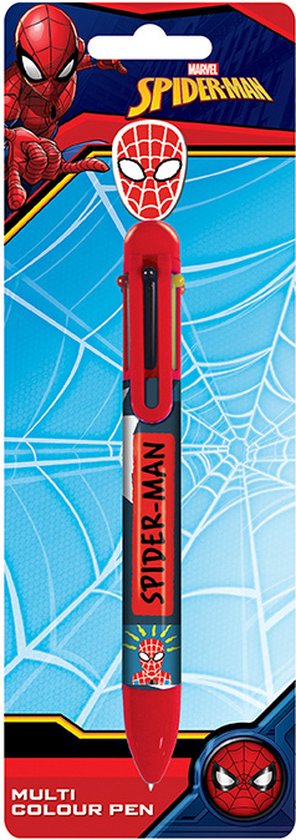 Spider-Man Sketch - Multi-Coloured Pen | bol