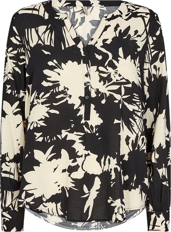 Soyaconcept Applique Floral Blouse