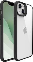 iMoshion Hoesje Geschikt voor iPhone 14 Plus Hoesje - iMoshion Rugged Hybrid Case - Zwart / Transparant