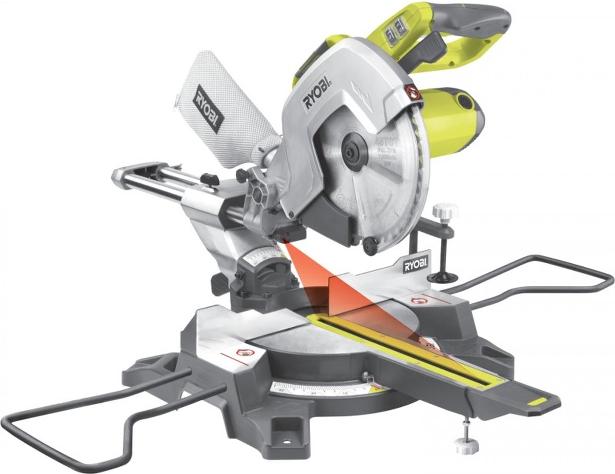 RYOBI EMS305RG COMPOUND AFKORTZAAG 2200W - 5133002861