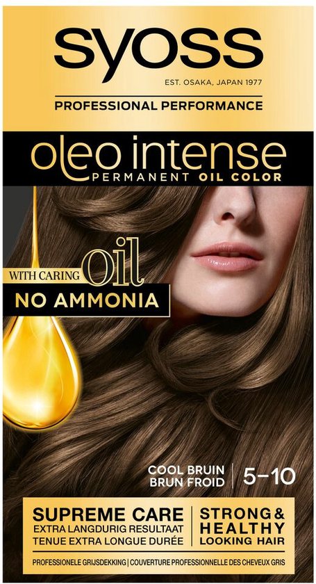 SYOSS Oleo Intense 5-10 Cool Bruin haarverf