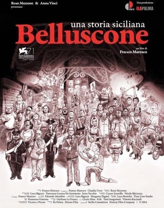 laFeltrinelli Belluscone Una Storia Siciliana DVD Italiaans