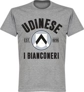 Udinese Established T-Shirt - Grijs - 3XL