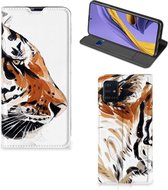 Bookcase Samsung Galaxy A51 Watercolor Tiger