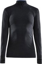 Craft Fuseknit Comfort Zip Sportshirt Dames - Black