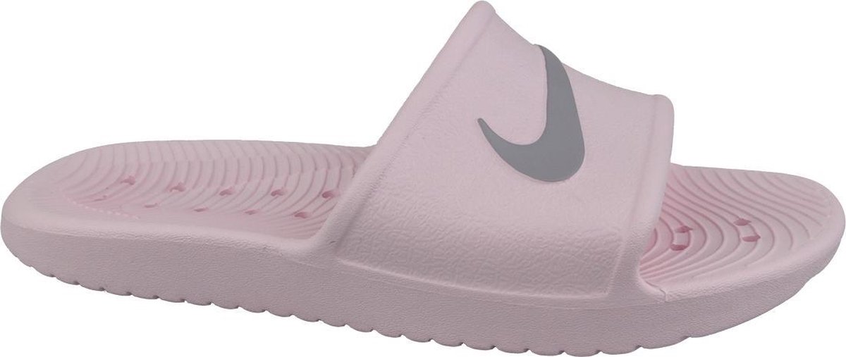 Afirmar Ganar tumor Nike Kawa Slippers Dames Slippers - Maat 38 - Vrouwen - roze/wit | bol.com