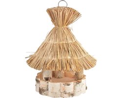 Esschert Design Voederhuis Vogels 30,5 X 37 Cm Hout Bruin