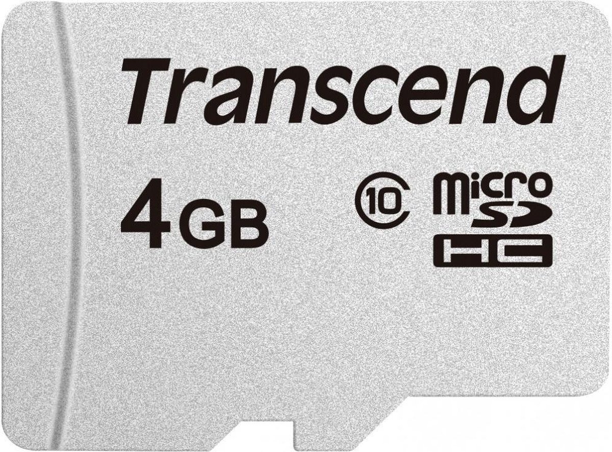 Transcend 300S microSDHC 4GB C10