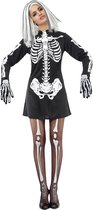 "Halloween skeletten kostuum voor dames - Verkleedkleding - One size"