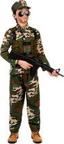 LUCIDA - Militair soldaten kostuum voor jongens - L 128/140 (10-12 jaar)