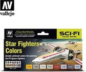 Vallejo val71612 - Model Air Star Fighters Colors 8 x 17 ml