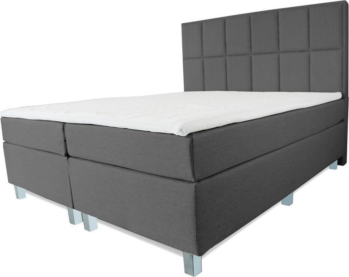 bol.com | Boxspring Pisa - Vaste luxe box - Pocketvering matras