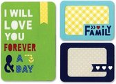 Sizzix Thinlits Mal Set - Forever & a Day 3Pak 659749 Life Made Simple