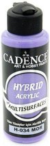 Cadence Hybride acrylverf (semi mat) Paars 01 001 0034 0120  120 ml
