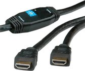 ROLINE HDMI 1.3 Kabel met repeater 30m