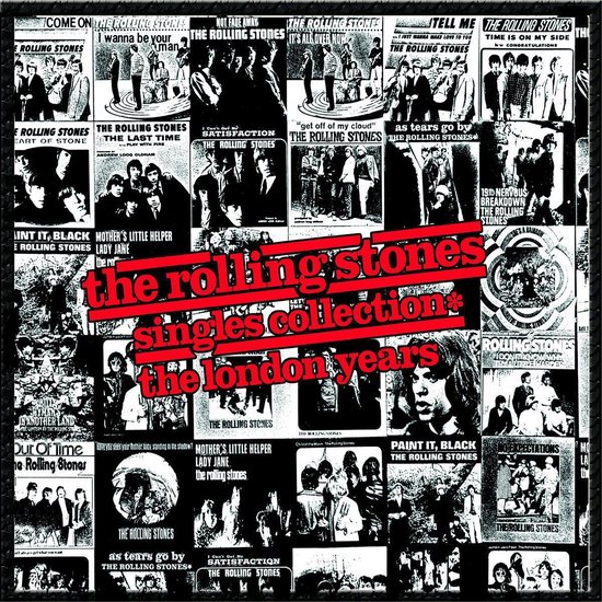 CD cover van The Rolling Stones Singles Collection: The London Years van Rolling Stones
