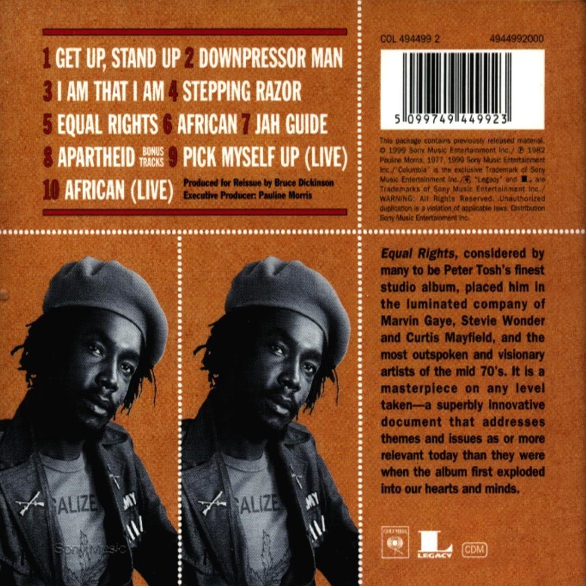 Peter tosh equal rights lyrics