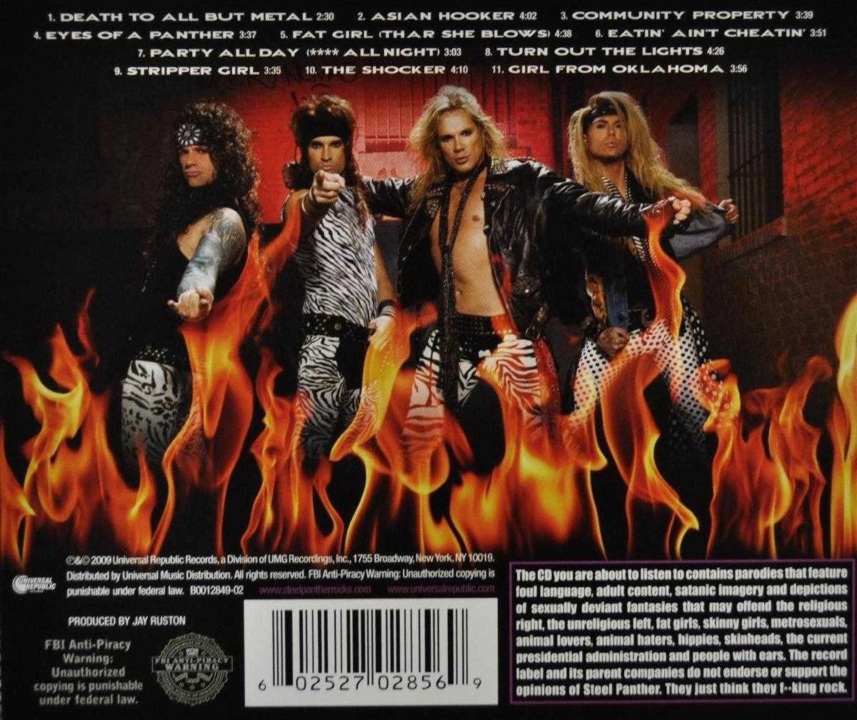 Feel The Steel Steel Panther Cd Album Muziek