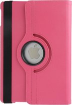 Apple iPad 6 (2018) Hoes - Mobigear - 360 Rotating Serie - Kunstlederen Bookcase - Magenta - Hoes Geschikt Voor Apple iPad 6 (2018)