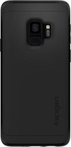 Spigen Thin Fit 360° Backcover Samsung Galaxy S9 hoesje - Zwart