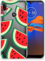GSM Hoesje Motorola Moto E6 Plus Siliconen Case Watermelons