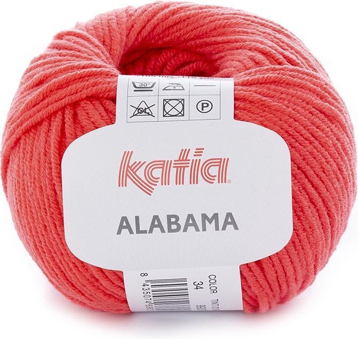 Katia Alabama - 34 koraal - Katoen/Acryl Garen