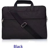 H.K. Laptop tas zwart geschikt voor 15-16 inch
