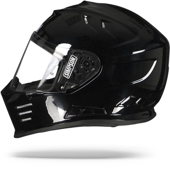 SIMPSON Venom Casque En Métal Noir Taille S - Comparez Sur