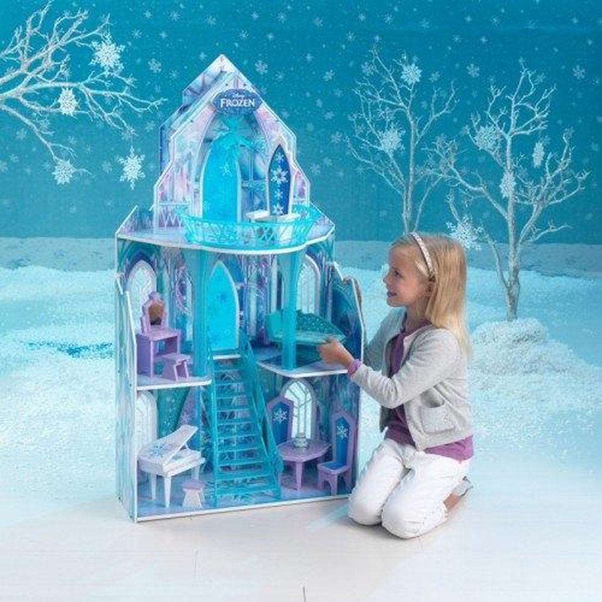 KidKraft Disney® Frozen poppenhuis ijskasteel | bol.com