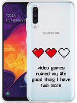 Galaxy A50 Hoesje Gamers Life - Designed by Cazy