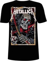 Metallica Heren Tshirt -M- Death Reaper Zwart