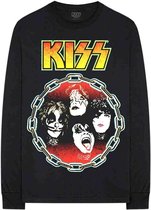 T-shirt à manches longues Kiss -M- You Wanted The Best Black
