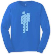 Billie Eilish Longsleeve shirt -S- Maninman Blauw