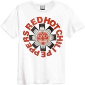 Red Hot Chili Peppers - Aztec Heren T-shirt - L - Wit