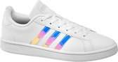 adidas Dames Witte Grand Court Base holografisch - Maat 41 1/3
