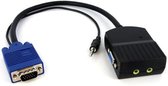 StarTech 2-poort VGA Video Splitter met Audio - Gevoed via USB