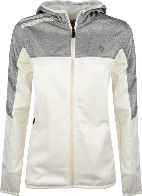 Dames Q Club hooded jacket  -  snow white