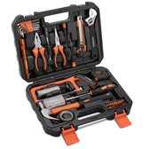 Bol.com Gereedschapskoffer Gevuld – 76-delig – Compleet met Hamer Tangen en Schroevendraaiers – Afsluitbaar / Met Clipsluiting |... aanbieding