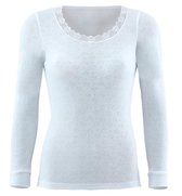 BlackSpade Dames Thermo Shirt Lange Mouw Wit-XL